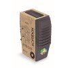 Sada 4 odpadkových košů SORTIBOX II antracit, objem 4x25L