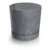 Květináč TUBO P BETON EFFECT 10,8cm marengo