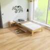 Postel Adam 90 x 200 cm masiv borovice + matrace Relax