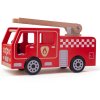 Dřevěné hasičské auto