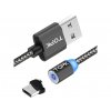 2133 1 johns shop magneticky kabel m5 sedy 1m micro usb