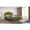 Kontinentální čalouněná postel MARS (180x200 cm) - Velutto 09 Olivová
