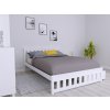 Postel z masivu Andy 90 x 200 cm - Bílá - 2. jakost