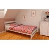 47949 1 postel z masivu standart 140 x 200 bily