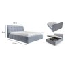 Čalouněná postel LETTO Vogue 160x200 cm