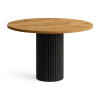 stol czarny dab craft zloty