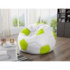 Sedací vak fotbalový míč 450L, 100 cm XXL nr.03