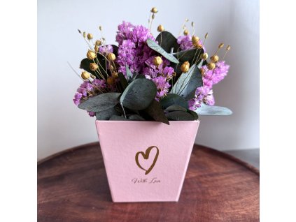 Flowerbox hranatý 'With love'