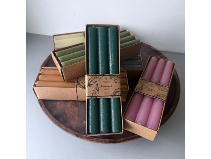 Kónická svíčka sada 6ks