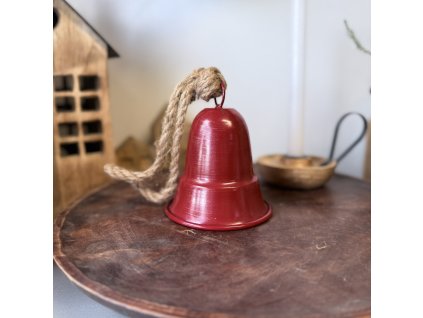 Zvonek k zavěšení červený