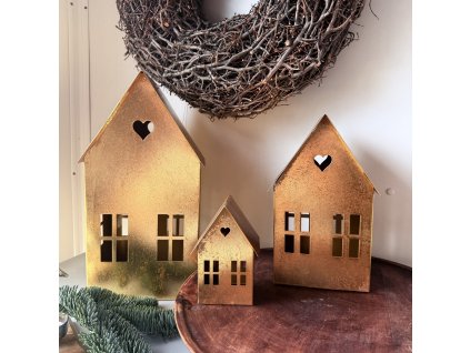 Kovový domeček 3 varianty