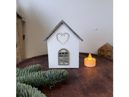 Domeček s LED osvětlením