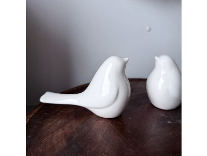Porcelánový ptáček 8cm