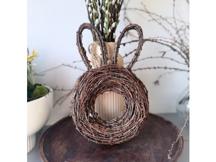 Věnec zajíc 31cm