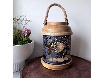 Lucerna MANGO motiv jaro ptáčci