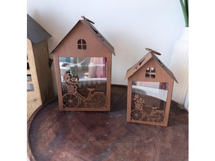 Kovové lucerny sada 2ks