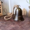 Zvonek k zavěšení hnědozlatý