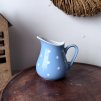 Keramický džbán světle modrý puntík 0,53l
