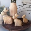 Zajíc dřevo 3 velikosti