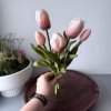 Tulipán guma svazek světle růžová