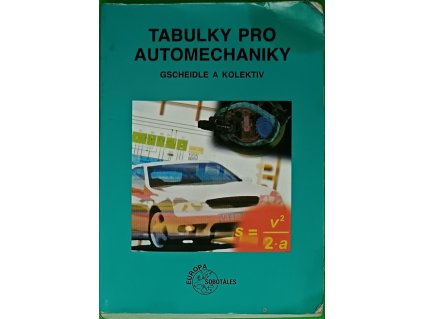 978 80 86706 21 4 tabulky pro automechaniky