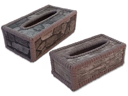 Boxy na kapesníky různé dekory