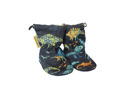 SOFTSHELLOVÉ DESIGNOVÉ CAPÁČKY BAREVNÝ DINO
