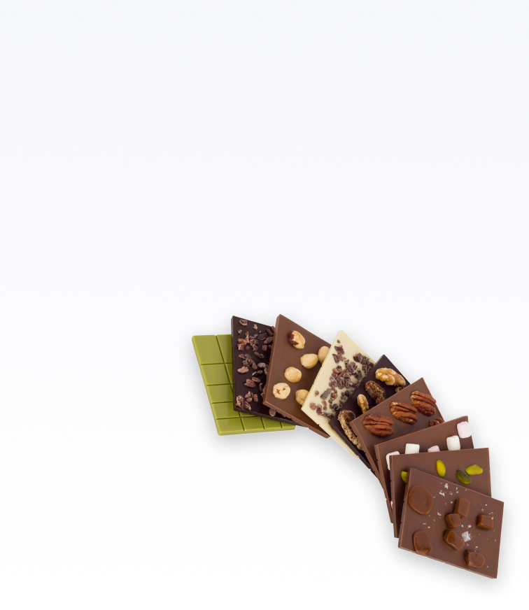 Lucie Glaister čokoládové tabulky