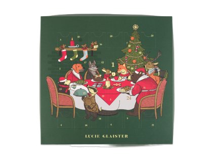 Lucie glaister advent calendar green 01