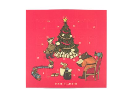 Lucie glaister advent calendar red 01