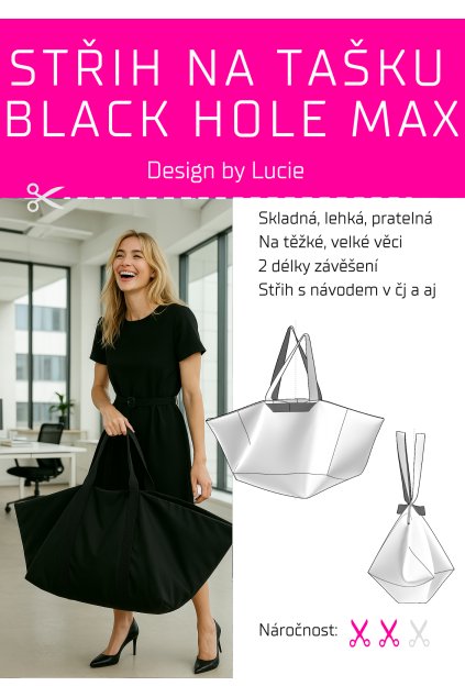 TAŠKA BLACK HOLE BAG MAX (STŘIH)