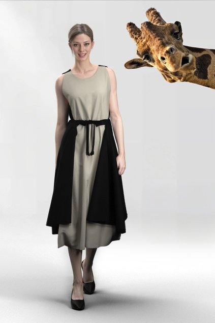 final front zavinovací šaty