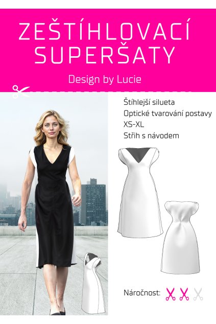 ZEŠTÍHLOVACÍ SUPERŠATY XS-XL (STŘIH)