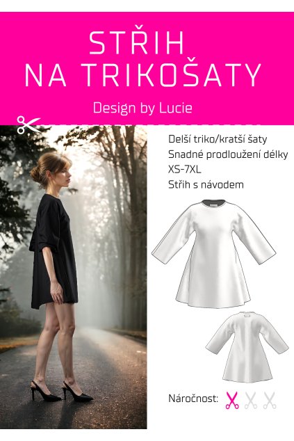 TRIKOŠATY XS-7XL (STŘIH)