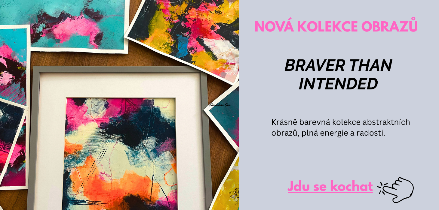 Nová kolekce abstraktních obrazů