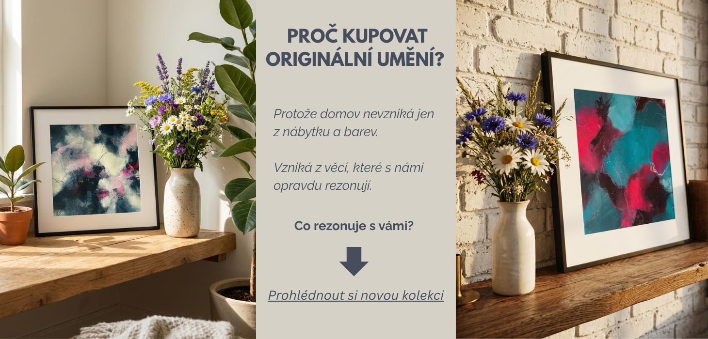 Proč kupovat originální umění