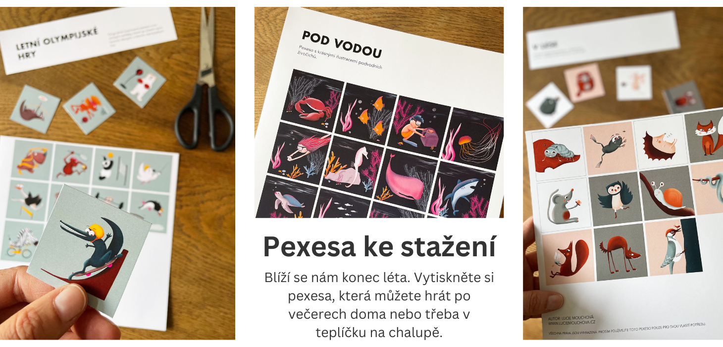 Pexesa se zvířátky, download, stažení, pdf soubor