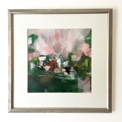 Abstraktní obraz, moderní, interiér, wallart, originál, interior design