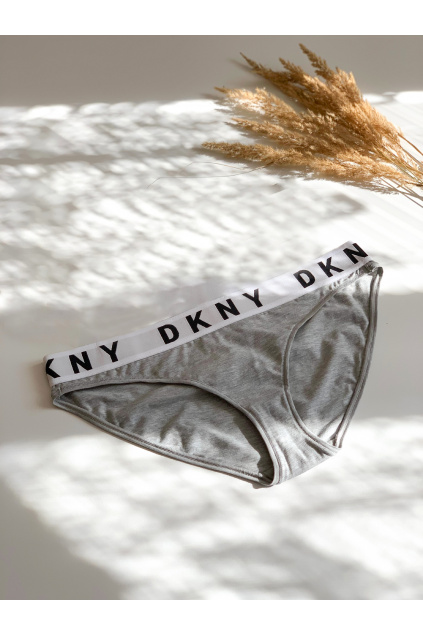 DKNY bikini Cozy Boyfriend - šedá