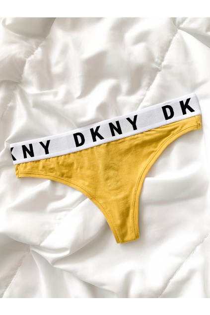 DKNY Cozy Boyfriend tanga - GoldenROD DK4529