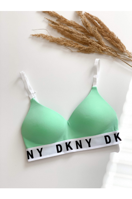 DKNY Cozy Boyfriend push-up podprsenka - Jade zelená DK4518