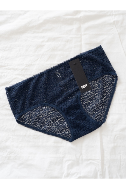 DKNY bokové kalhotky Modern Lace - Navy
