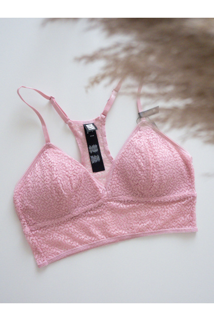 DKNY krajková podprsenka Modern Lace - Mauve DK4021