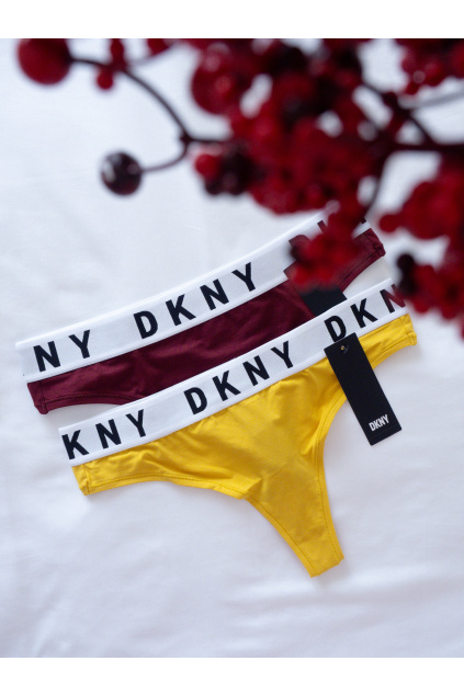 DKNY Cozy Boyfriend tanga v dárkovém balení č.20