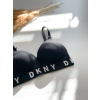 DKNY Cozy Boyfriend push up podprsenka - černá DK4518