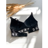 DKNY Cozy Boyfriend push up podprsenka - černá DK4518
