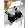 DKNY Cozy Boyfriend push up podprsenka - černá DK4518