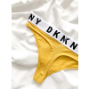 DKNY Cozy Boyfriend tanga - GoldenROD