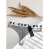 DKNY tanga Cozy Boyfriend - šedá
