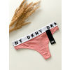 DKNY tanga Cozy Boyfriend - rouge - růžová DK4529